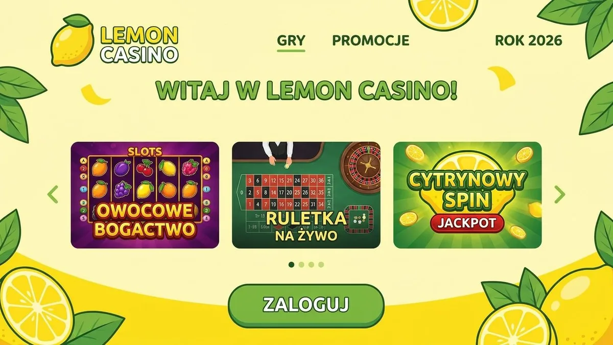 Gry kasynowe Lemon Casino